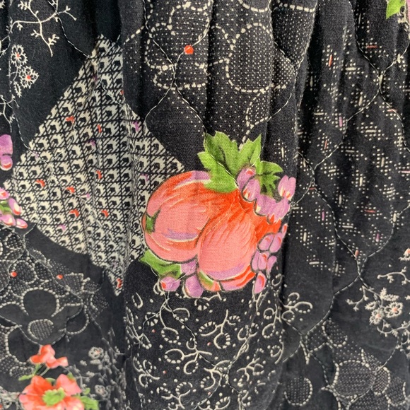 Vintage 70’s Gilead Quilted Maxi Dress - Picture 5 of 9